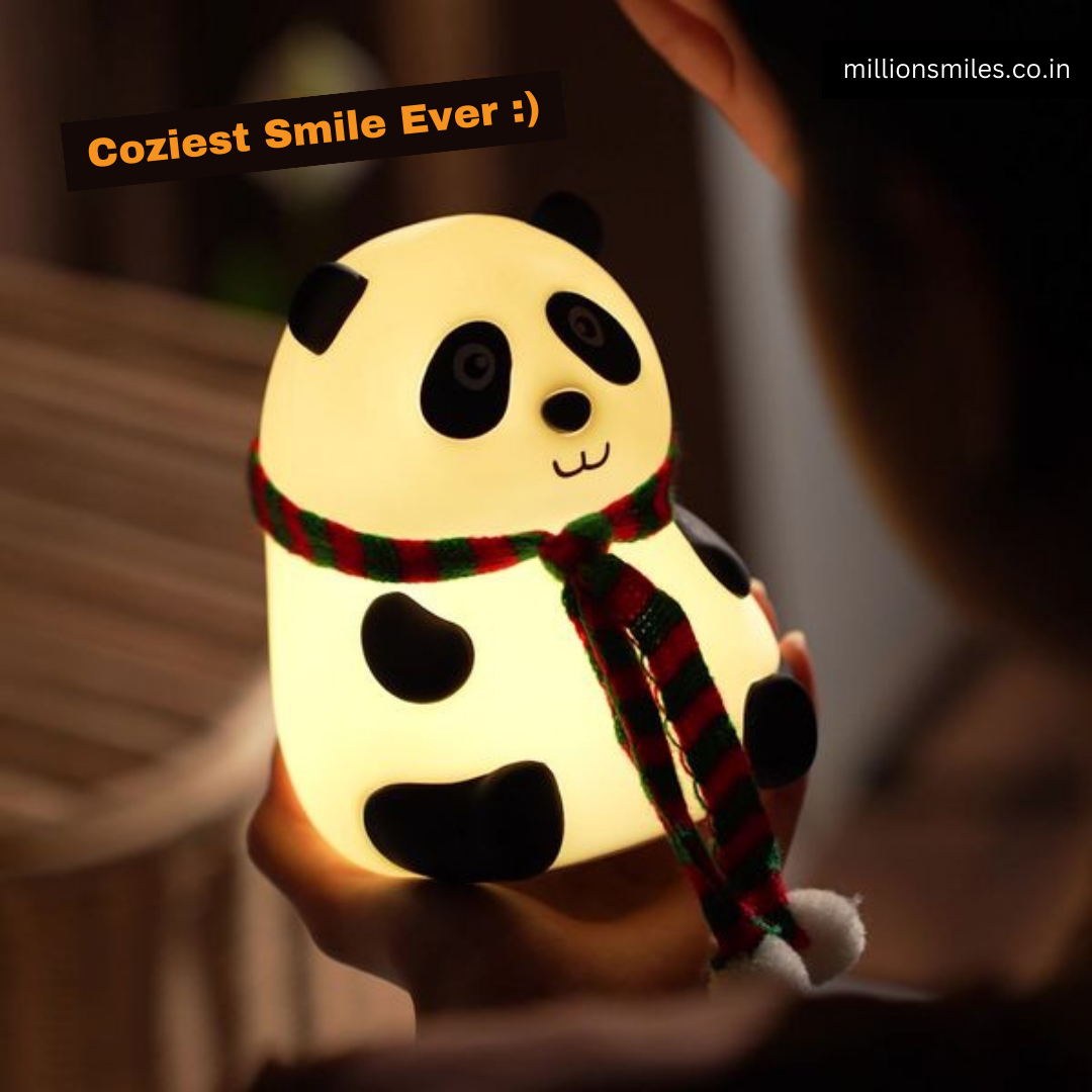 COZY SMILE - Silicone Panda Touch Lamp