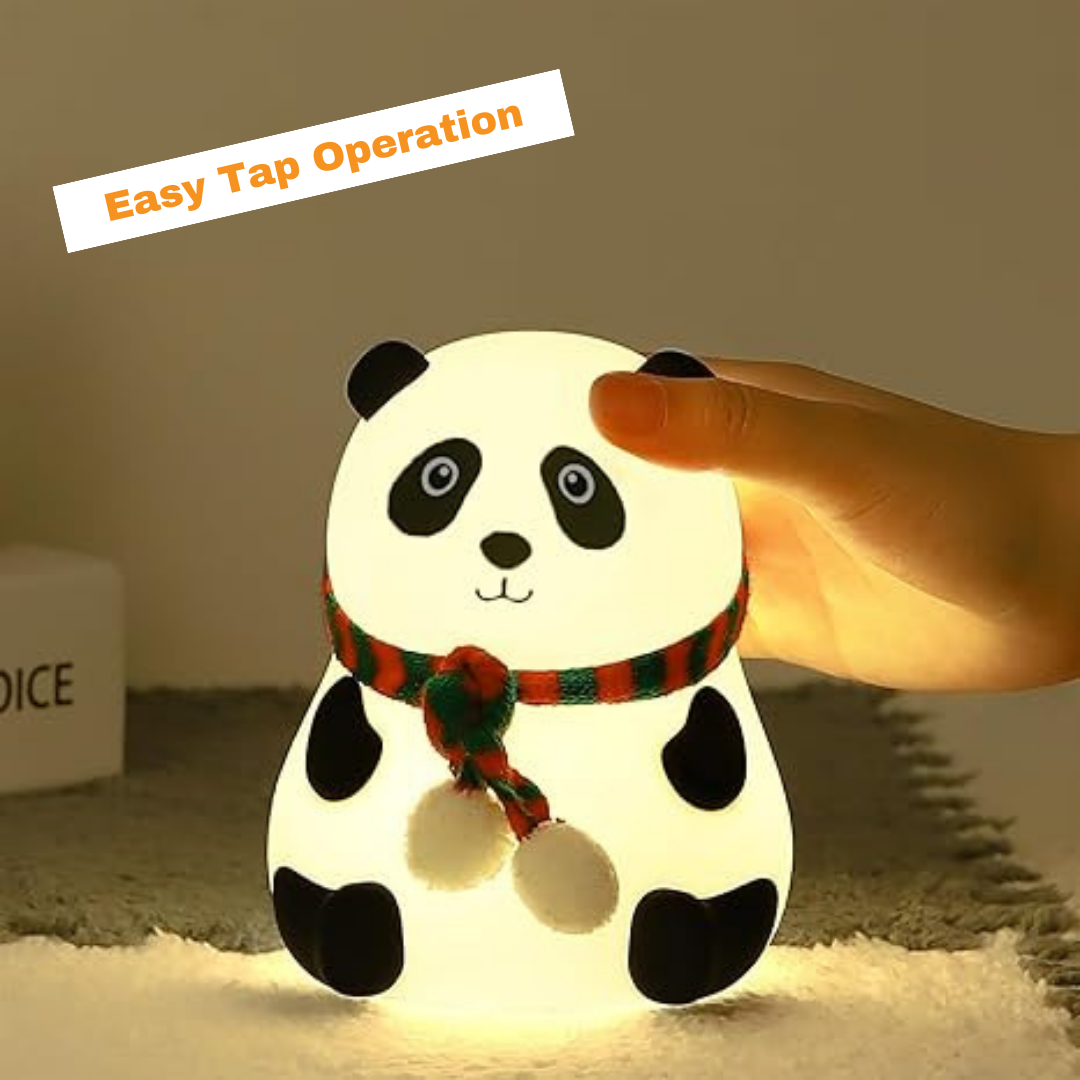 COZY SMILE - Silicone Panda Touch Lamp