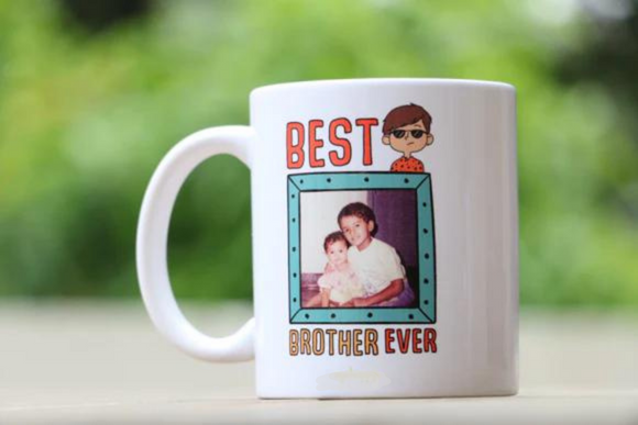 PERSONALIZED SIP WITH SUPER SIB - Photo Mugs