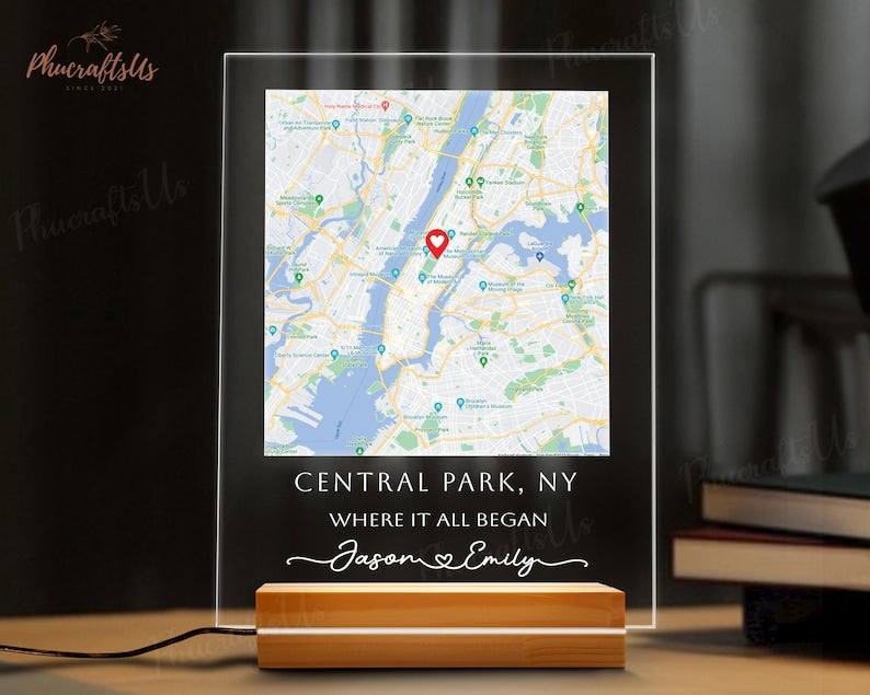 PERSONALIZED UNFORGETTABLE SMILE - Map Edition