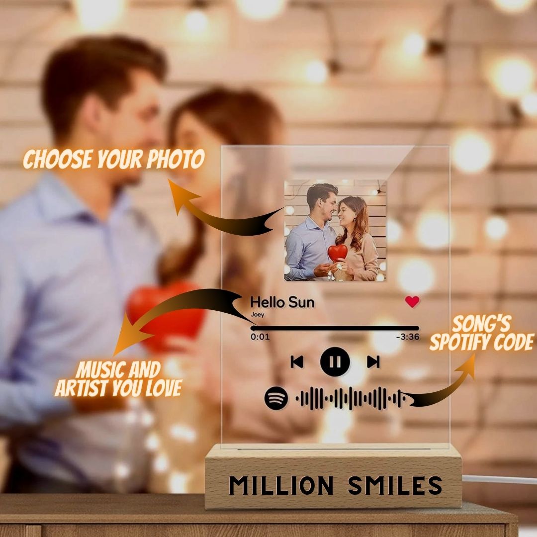 PERSONALIZED SPOTIFY SMILE - NIGHTSHOT