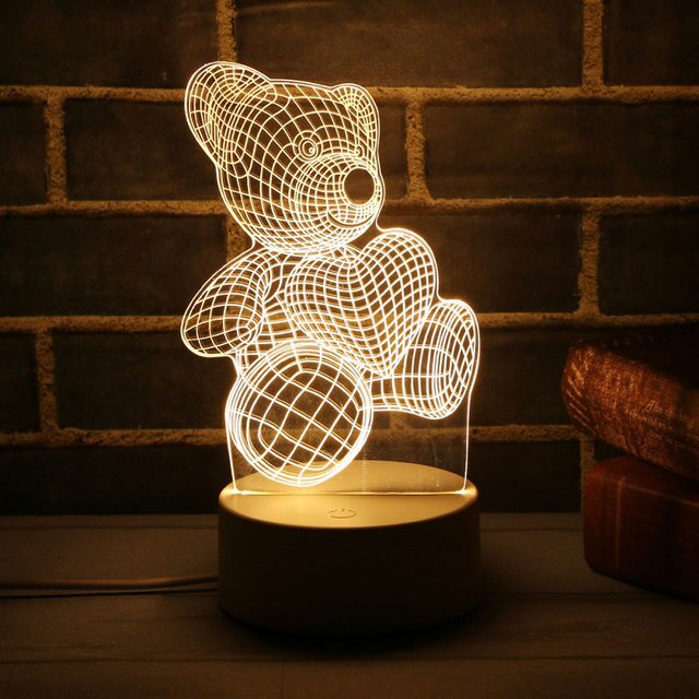 TEDDY SMILE - ACRYLIC TABLE LAMP