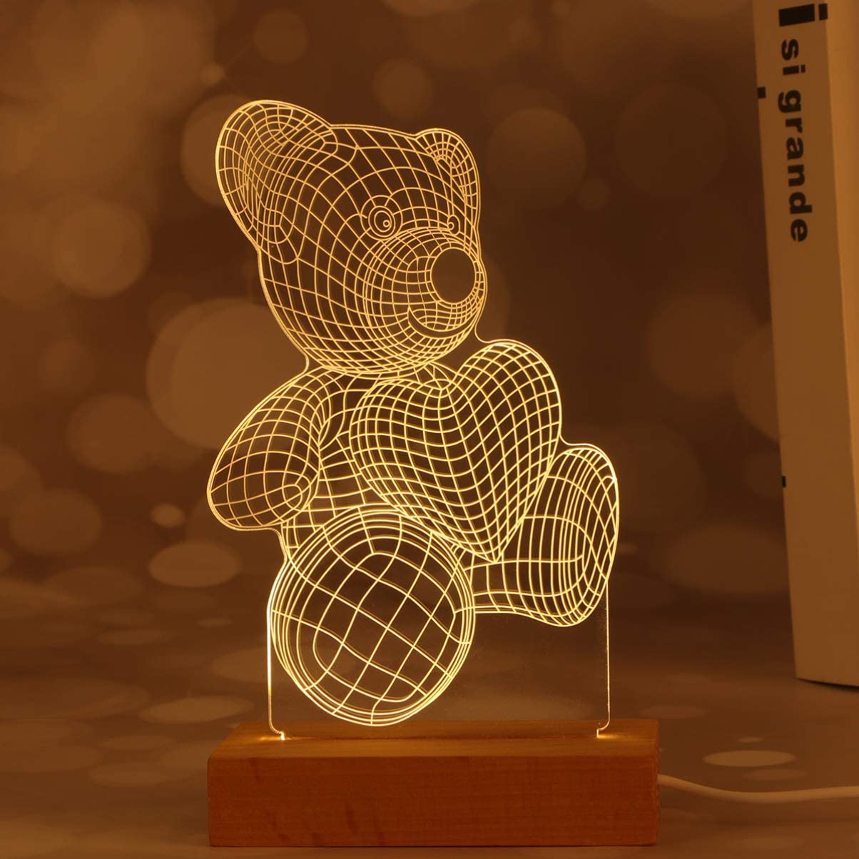 TEDDY SMILE - ACRYLIC TABLE LAMP